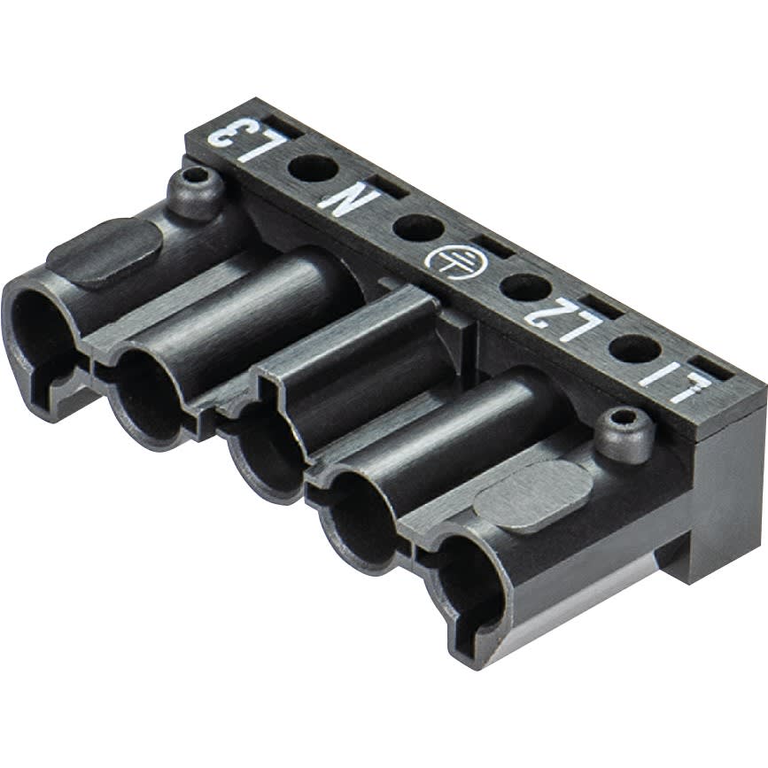 WIELAND ELECTRIC SRL - WIE93.171.3653.0 FEMALE PARTST18/5B     F1 SW    ON