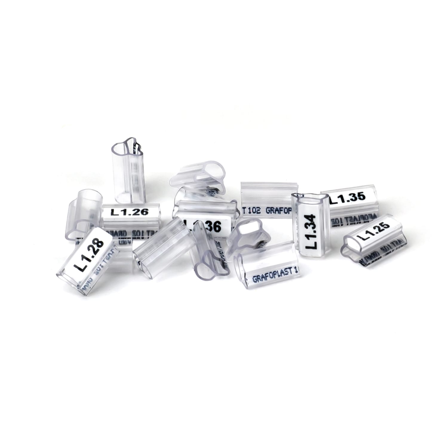 GRAFOPLAST SRL - GRA102/12 TUBETTO LUNGHEZZA 12 MM D=2A4 1000 PZ