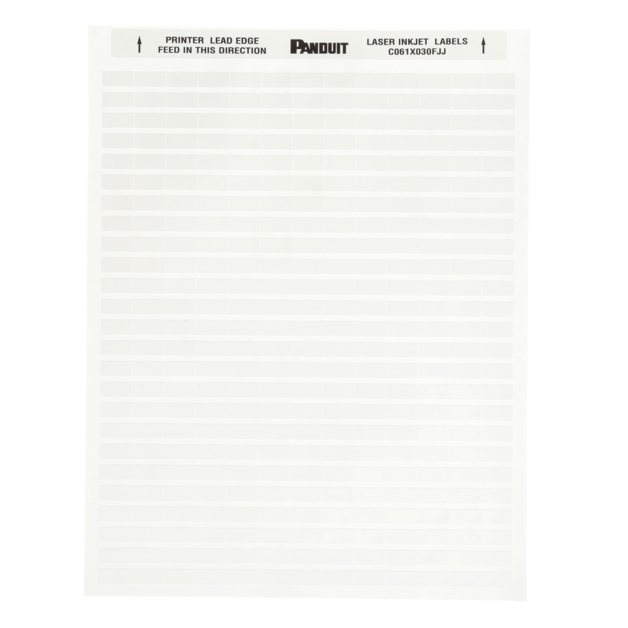 PANDUIT - PANC061X030FJJ ETICHETTA BIANCA IN POLIOLEFINA, TARGHET