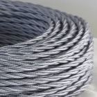 GI GAMBARELLI - 1GI10210 CAVO TRECCIA GRIGIO MM 3 X 1.5 MT. 100