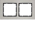 BERKER - BRK10223606 CORN.2P ORIZZ.B7 ACC.INOX SPAZZ.ANTR.OP.
