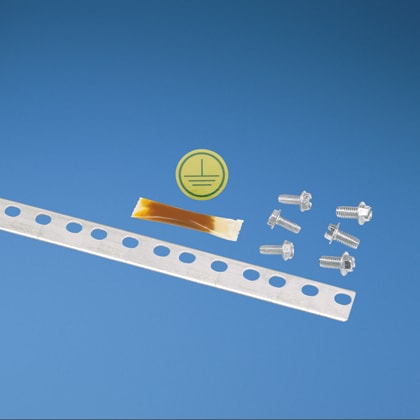 PANDUIT - PANRGS13452-10-1 TEN GROUNDING STRIPS, 90.90 (2.3M) LENG