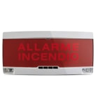 NOTIFIER ITALIA SR - NOTFRONT-PAN1-PL-G COVER PER PAN1-PLUS GIALLO FILM ROSSO