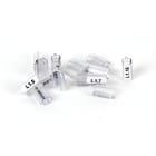 GRAFOPLAST SRL - GRA103HF/12 TUBETTO HF LUNGHEZZA 12 MM D=3A4 1000 PZ