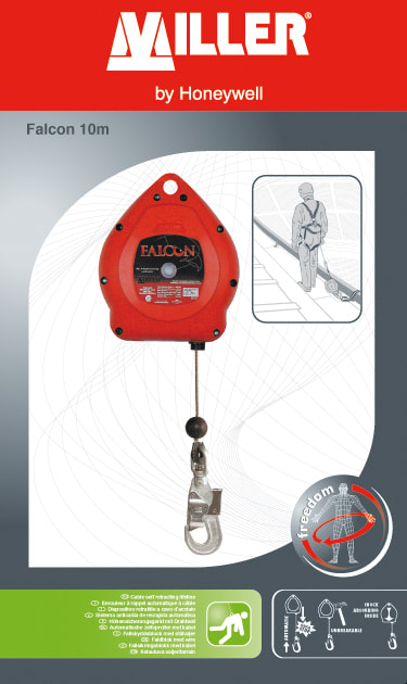 PIP SAFETY ITALIA SR - HYE1031447 PSS FALCON 10M CABLE GALVA F.I + SWIVEL