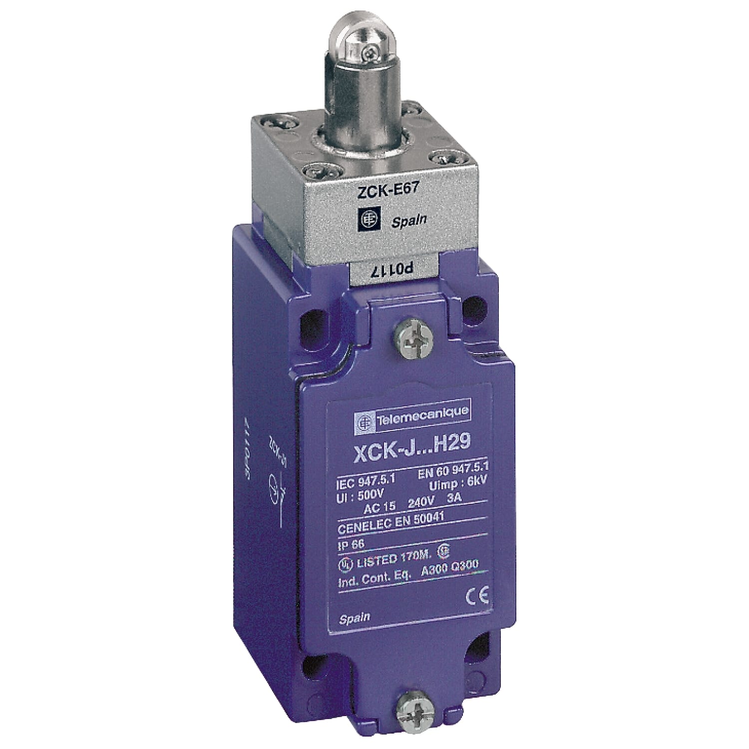 YAGEO TMSS ITALY SRL - TSIXCKJ167H7 FINECORSA CON FILETTO 1/2