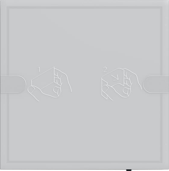 GIRA - GGI1041028 SENS.TATT.4.95 KOMFORT 1-M ONEKNX ANTRA