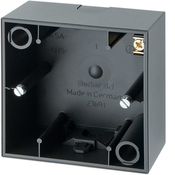 BERKER - BRK10419949 SCATOLA A PARETE SINGOLA S1 ANTR.OPACO