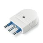 SCAME PARRE SPA - SCA104.4003 SPINA SERIE AZZURRA 2P+T 16A BIANCA