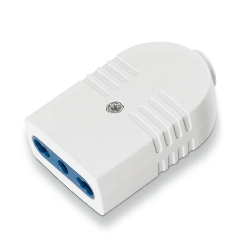 SCAME PARRE SPA - SCA104.4013 PRESA SERIE AZZURRA 2P+T 16A BIANCA