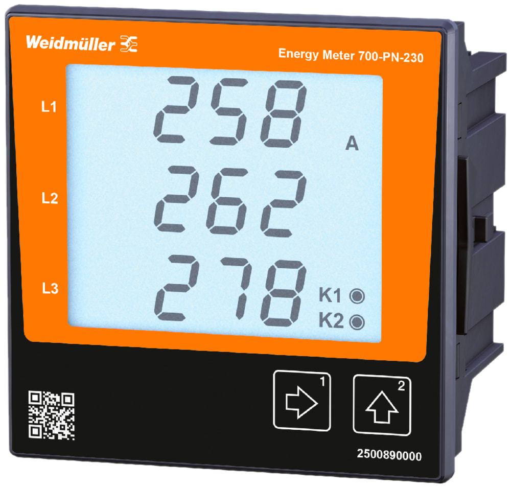 WEIDMULLER - WEI2500890000 ENERGY METER 700-PN-230