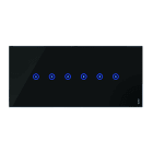 URMET SPA - UTD14066.NR PLACCA S/TOUCH 6 I/P 6M NERO