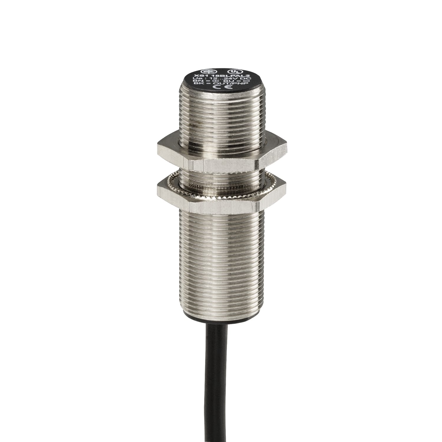 YAGEO TMSS ITALY SRL - TSIXS518BLPAL2 PROX LUNGO M18 PNP NO 3FILI SN 5MM CABLE