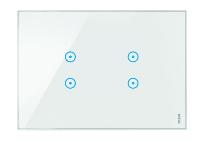 URMET SPA - UTD14543.BN PLAC.TOUCH 4 ICONE SOVR.3M BN