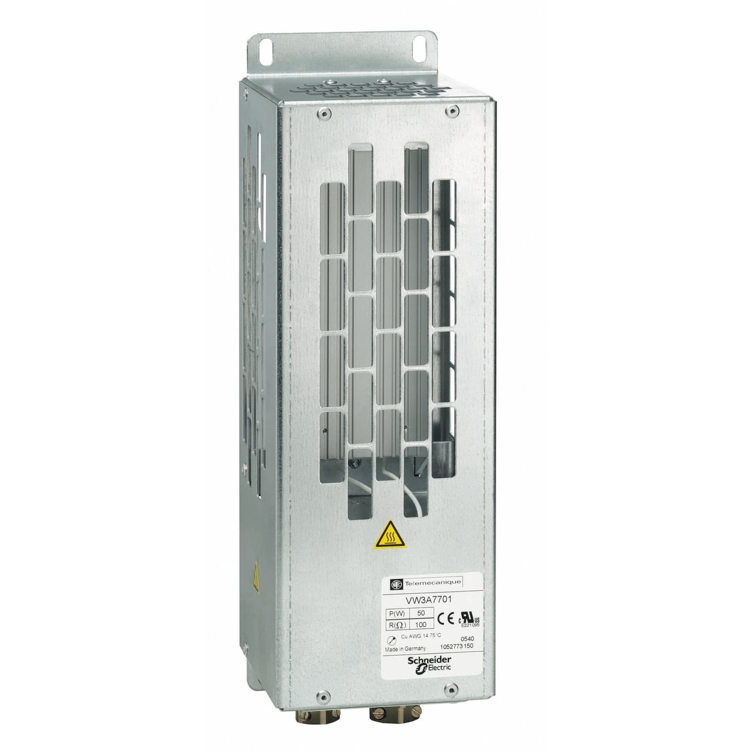 SCHNEIDER ELECTRIC - SNRVW3A7701 Resistenza di frenatura - 100OHM 50W IP20