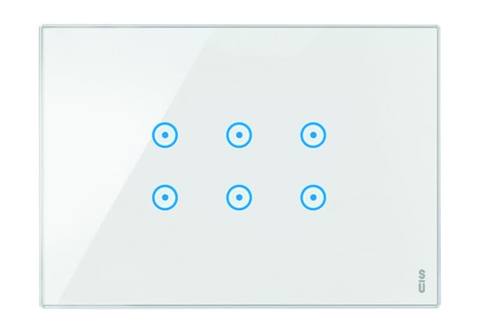 URMET SPA - UTD14563.BN PLAC.TOUCH 6 ICONE SOVR.3M BN