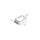 NOVALUX SRL - NOX105929.99 DALI MID: COUPLER XC G3 CFI 50X28X16