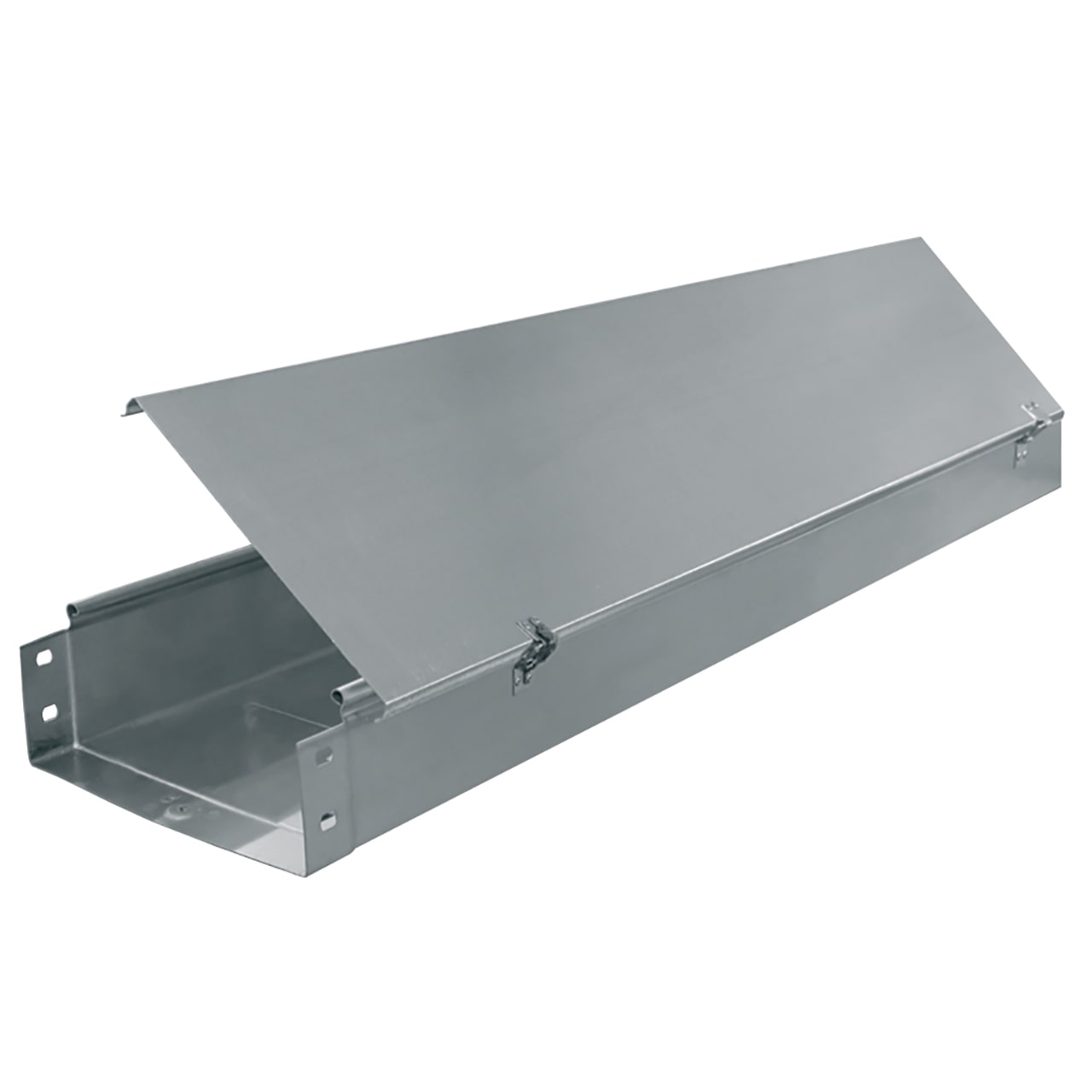 SATI ITALIA SPA - SAT1061008 S5 Elemento rettilineo forato con coperchio incernierato IP40 500x50 mt 3 ZS