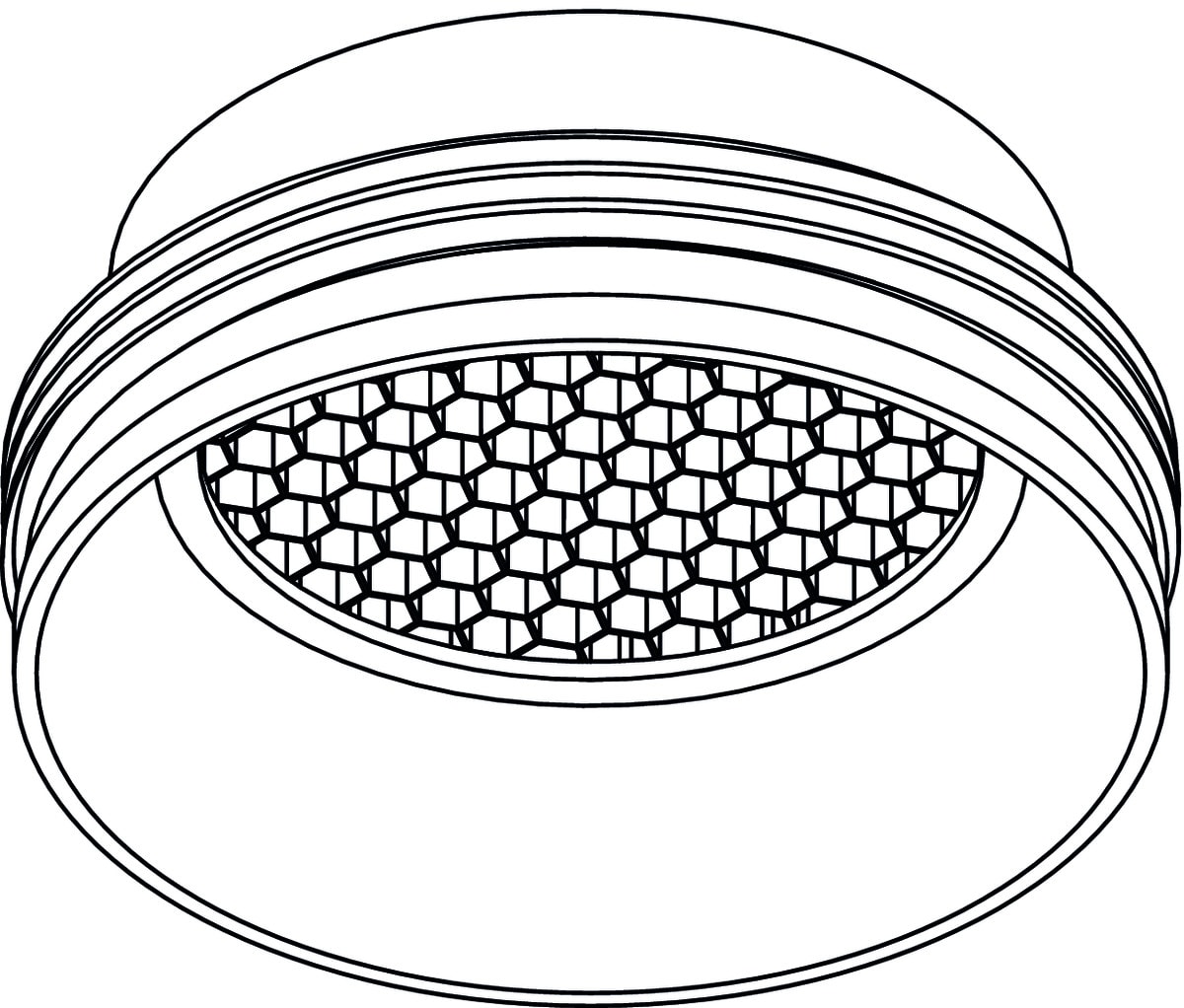 NOVALUX SRL - NOX106121.02 DALI: HONEYCOMB PER 40W