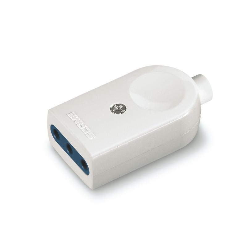 SCAME PARRE SPA - SCA106.3011 PRESA BLUELINE 2P+T 10A BIANCA