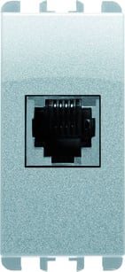 URMET SPA - UTD10411AL PRESA RJ11 6/4 MORS 1M AL