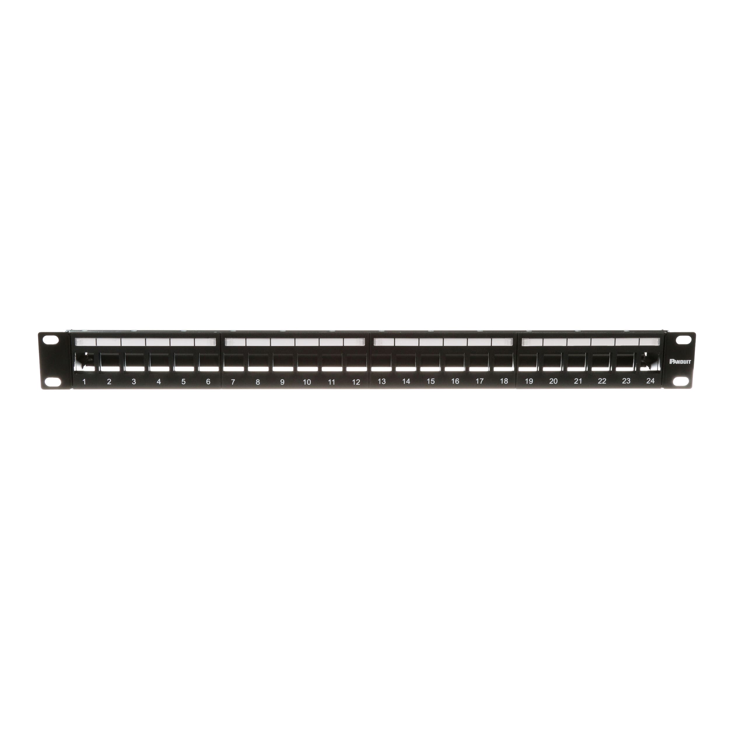 PANDUIT - PANKP24WSBL THE KEYSTONE SHIELDED PATCH PANEL ACCEPT