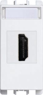 URMET SPA - UTD10450.B PRESA HDMI BIANCA 1 MODULO
