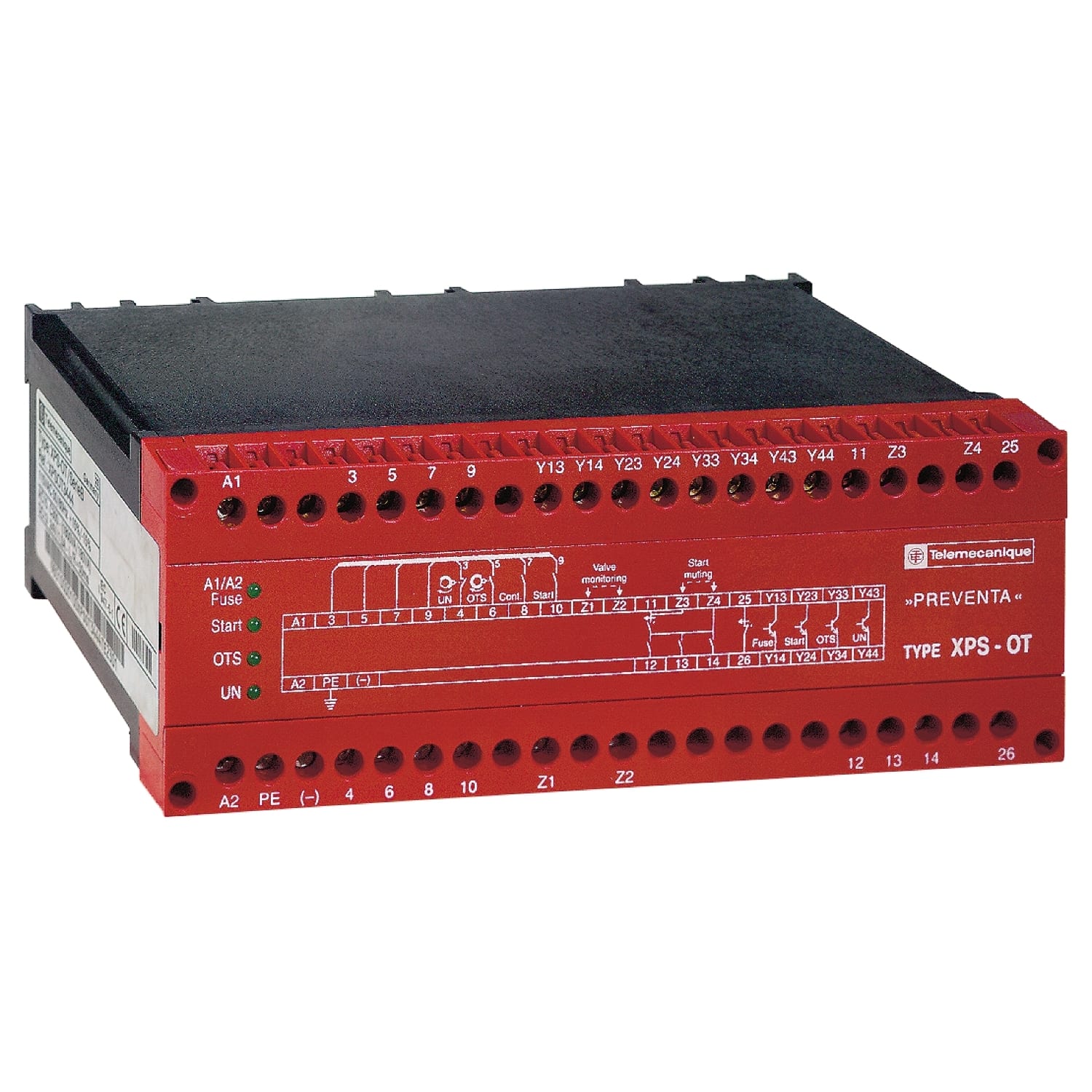 SCHNEIDER ELECTRIC - SNRXPSOT3444 MODULO SICUREZZA PRESSE ECCENTR. 115VAC