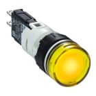 SCHNEIDER ELECTRIC - SNRXB6AV5BB Lampada spia circolare Ø16 - IP65 - gialla - led integrato - 24V