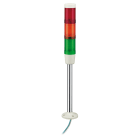 SCHNEIDER ELECTRIC - SNRXVMB2RAGSHSB Colonna luminosa con buzzer + 3 elementi luminosi Ø45mm - 24 VAC/CC