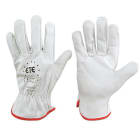 FERRARI - FER10.800/2 COPPIA DI GUANTI FIORE BIANCO TG. 10