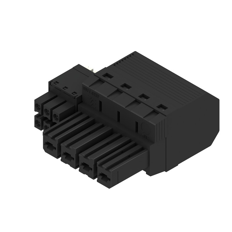 WEIDMULLER - WEI1080440000 BVF 7.62HP/04/180 BCF/06R SN BK BX