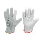 FERRARI - FER10.805/1 COPPIA DI GUANTI FIO.BIA.DORSO CROSTA 9