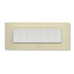 URMET SPA - UTD10807.AV PLACCA TECN.MONOC. AVORIO 7M