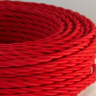 GI GAMBARELLI - 1GI10809 CAVO TRECCIA ROSSO MM 3 X 1 MT. 50