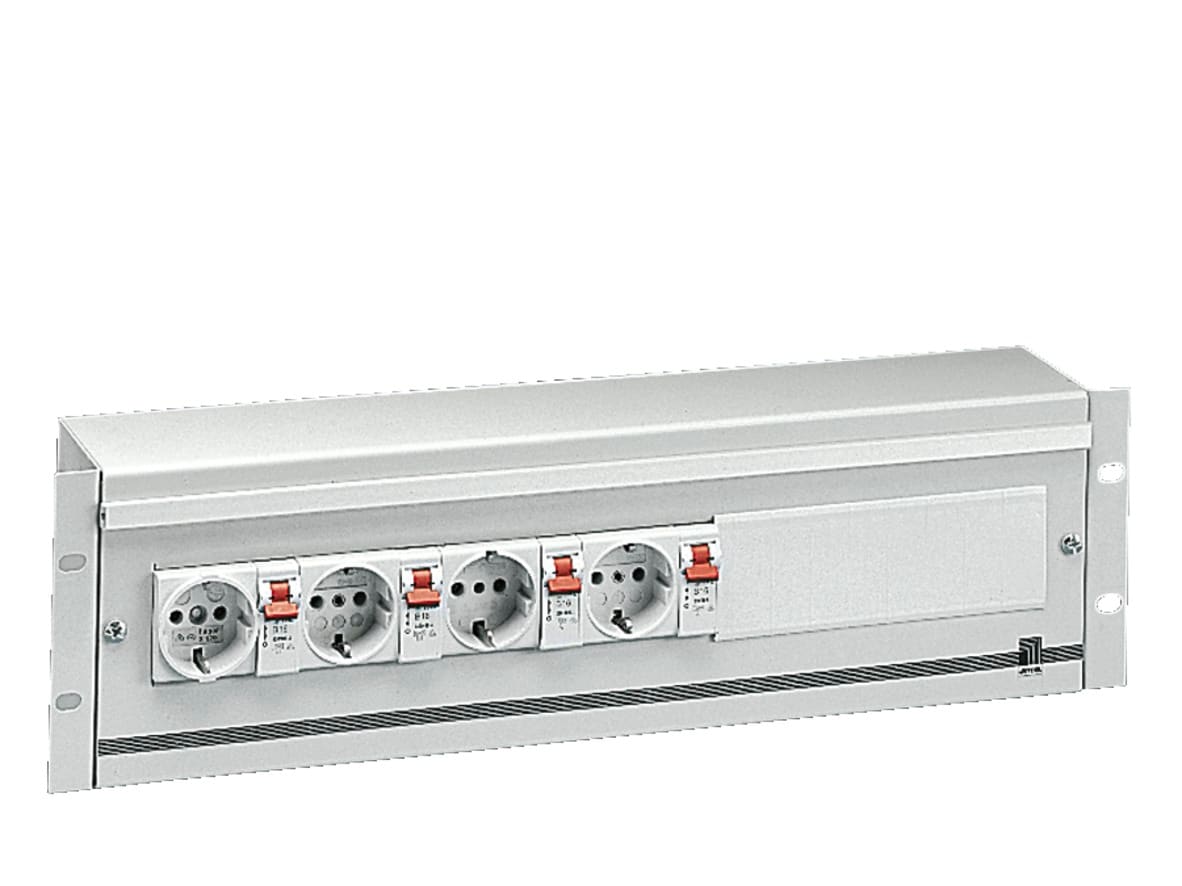 RITTAL SPA - RIT7480035 DK POWER BOX, 3HE RAL 7035