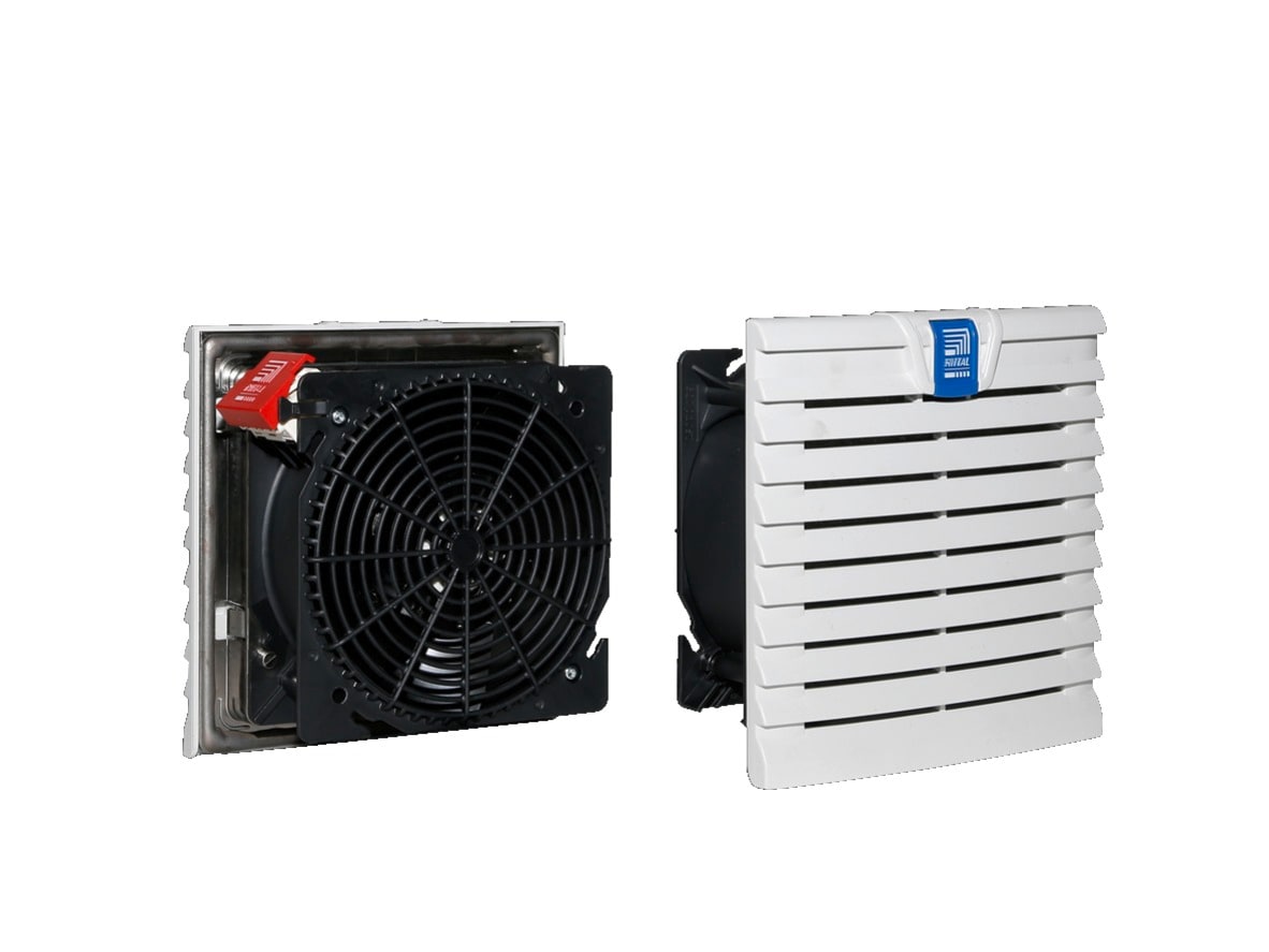 RITTAL SPA - RIT3238600 SK VENTIL. EMC 52-66M3/H 230VAC RAL 7035