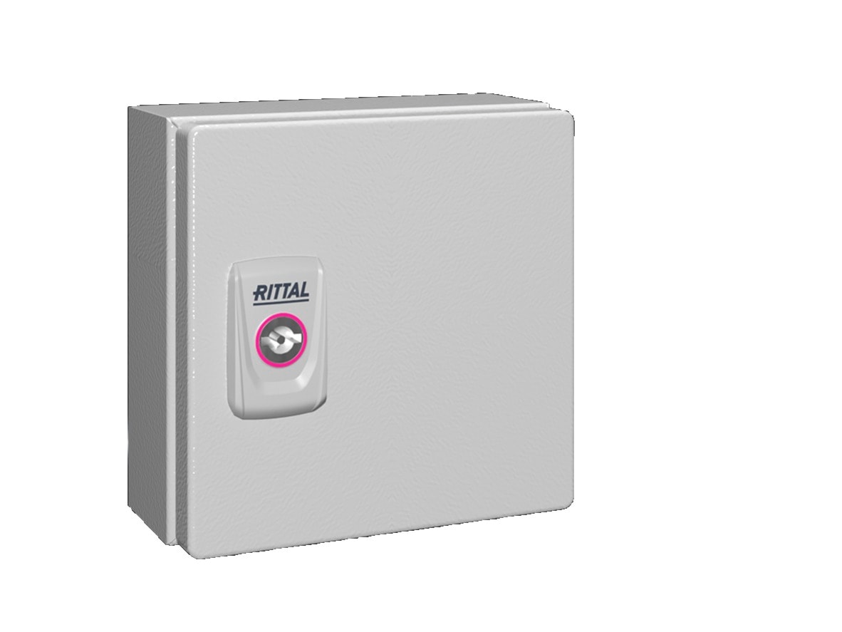 RITTAL SPA - RIT1551000 KX E-BOX 150X150X80 CON P.MONT. RAL 7035