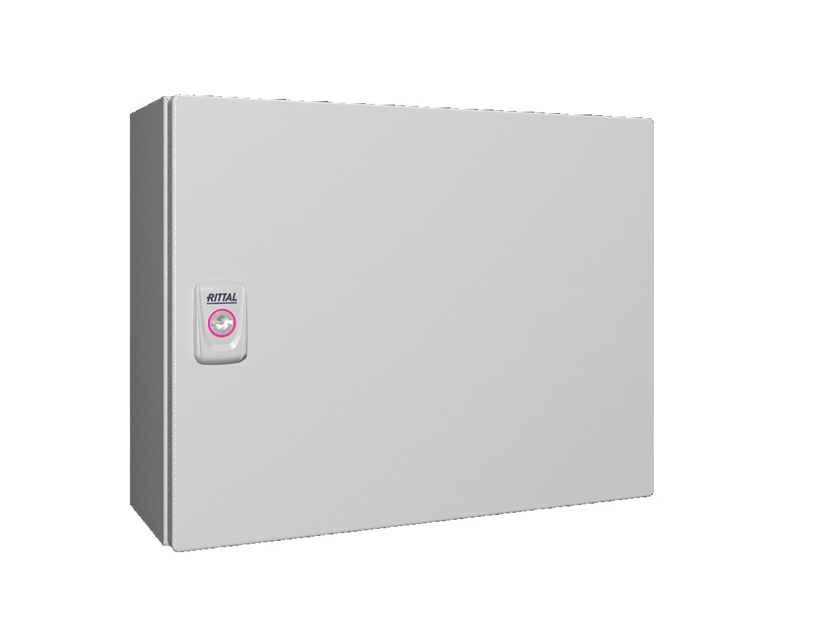 RITTAL SPA - RIT1576000 KX E-BOX 380X300X155 CON PIASTRA DI MONT