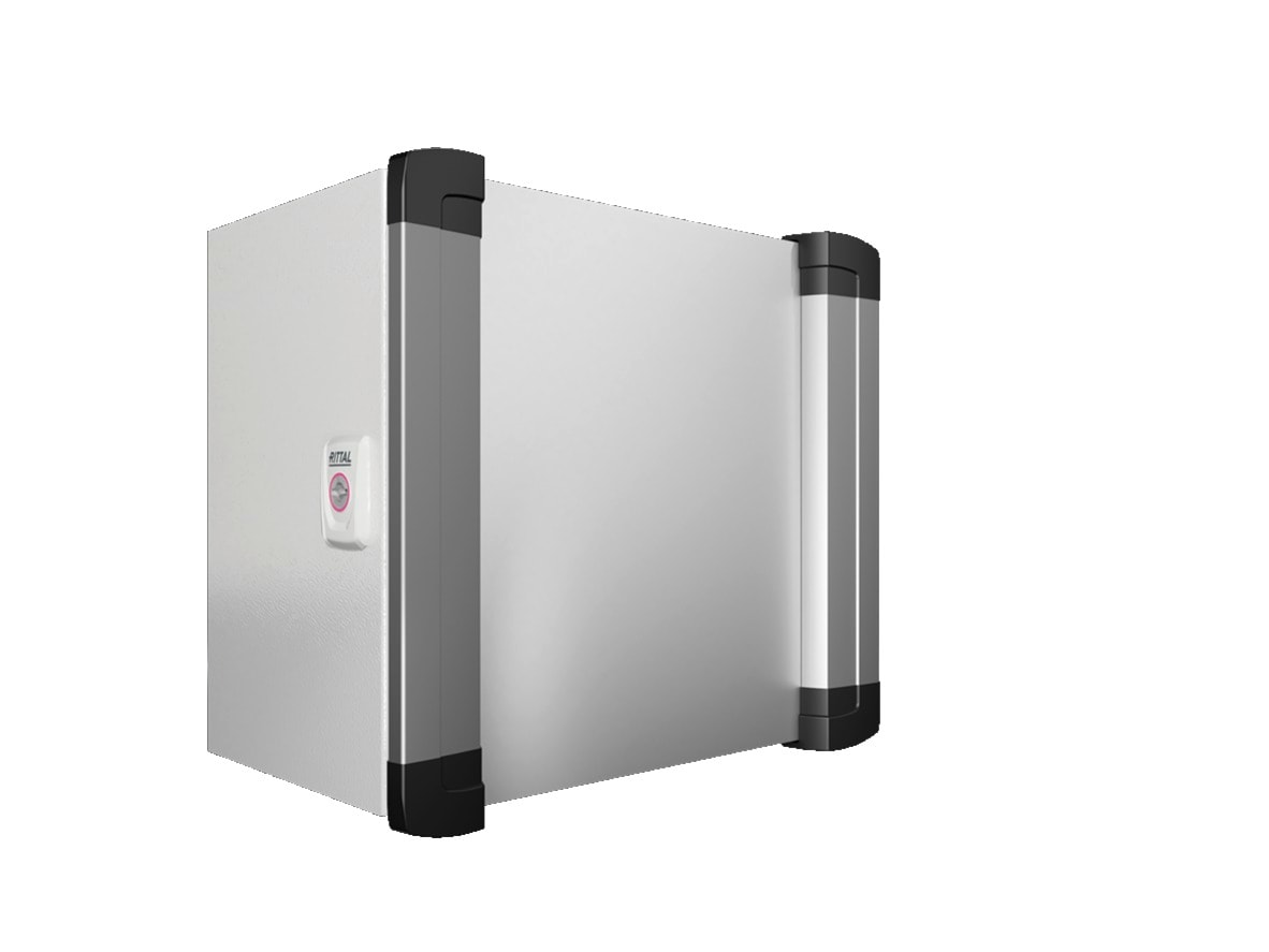 RITTAL SPA - RIT6315150 CP-AX 300X300X210 CON MANIGLIE FRONT.