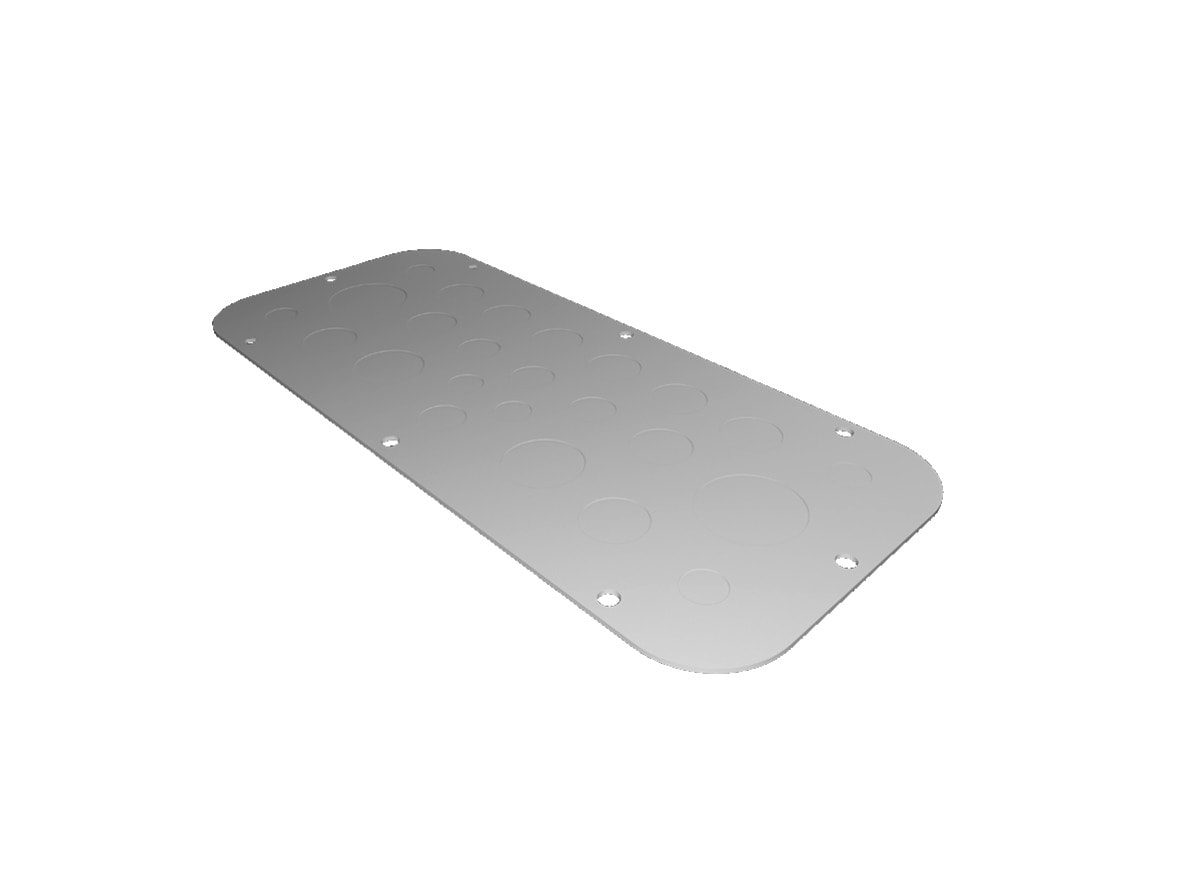 RITTAL SPA - RIT2572100 AX FLANGIA ING.CAVI PRETRANCIATA 2GR