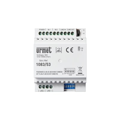 URMET SPA - UTD1083/53 DISTRIBUTORE DI COLONNA