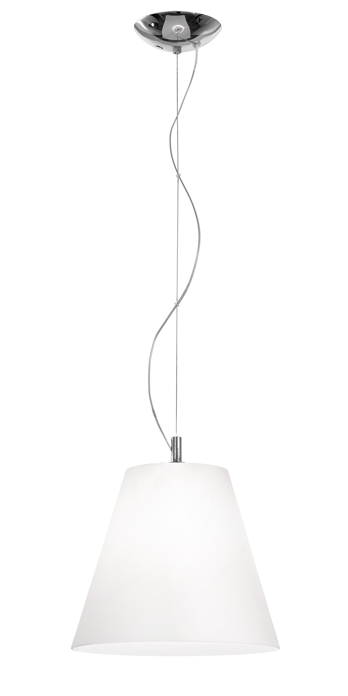 ROSSINI - RSS10850-20 SOSPENSIONE VETRO BIANCO LATTE
