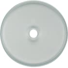 BERKER - BRK1090 PLACCA VETRO X INT SERIE GLAS CHIARO LUC