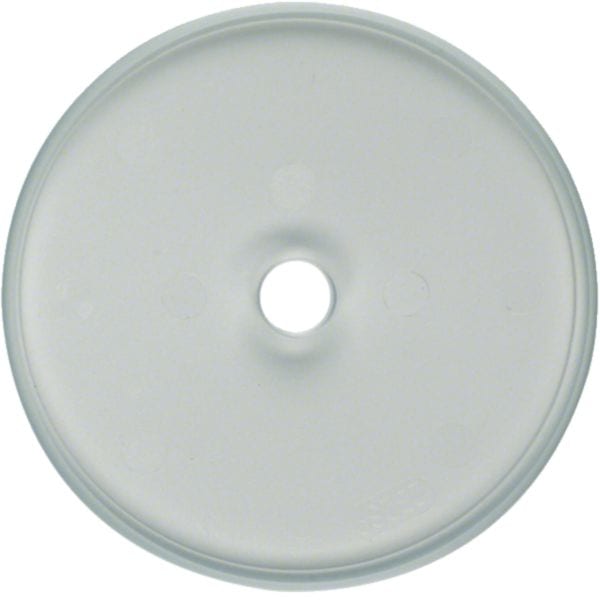 BERKER - BRK1090 PLACCA VETRO X INT SERIE GLAS CHIARO LUC