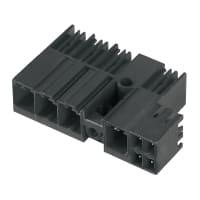 WEIDMULLER - WEI1090370000 SV 7.62HP/04/90MSF4 SC/04R SN BK BX
