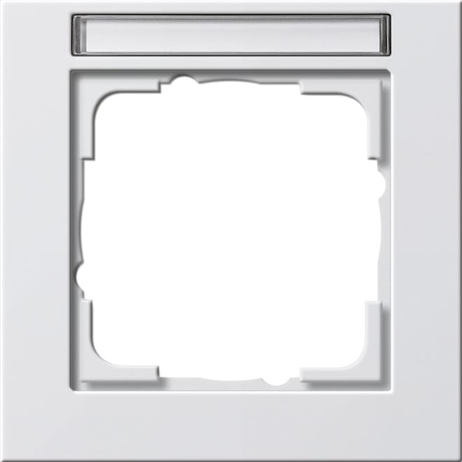 GIRA - GIR109122 PLACCA 1-M CT GIRA E2 BNC PURO S