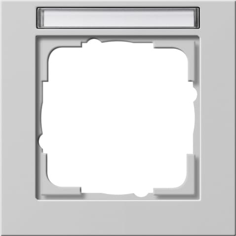 GIRA - GGI109137 PLACCA 1-M CT GIRA E2 GRIGIO O