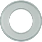 BERKER - BRK1091 CORN.IN VETRO 1P SERIE GLAS CHIARO LUC.