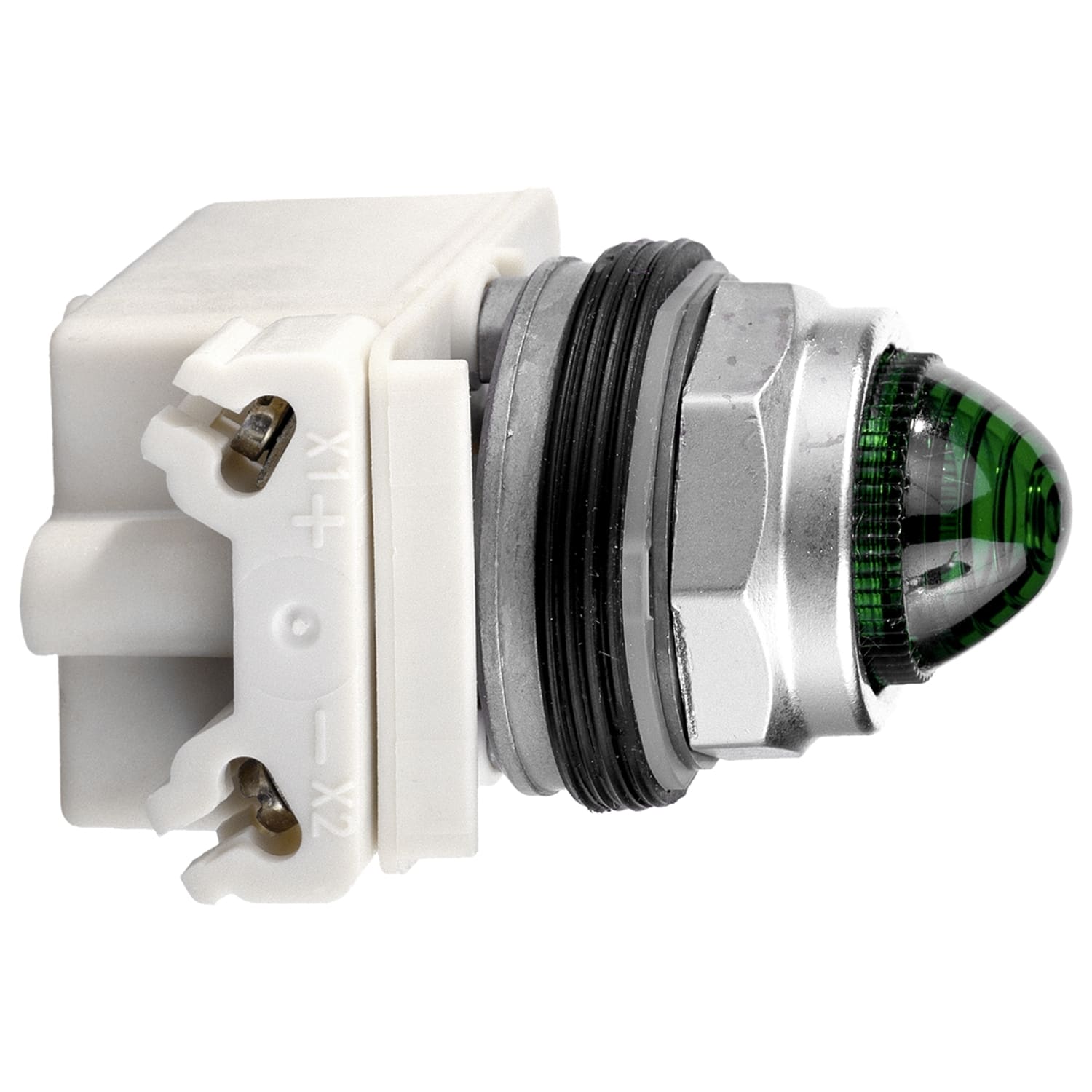 SCHNEIDER ELECTRIC - SNR9001KP35LGG9 Lampada spia Ø30 - verde - LED alta luminosità BA 9S - 24V AC/DC - IP66
